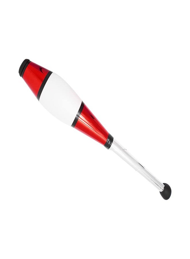 Zeekio - Pegasus Juggling Club - Premium Quality - for Beginners & Advanced - Multi-Piece Durable Design - Scuff Resistant - Rubber Knob & Cap - 20.5”L - Single Club - Red - Image 1